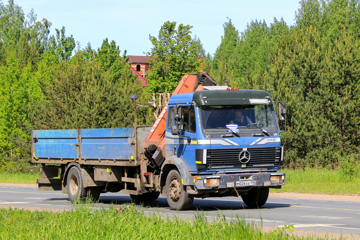 Санкт-Петербург, № М 026 ХЕ 178 — Mercedes-Benz SK 1722