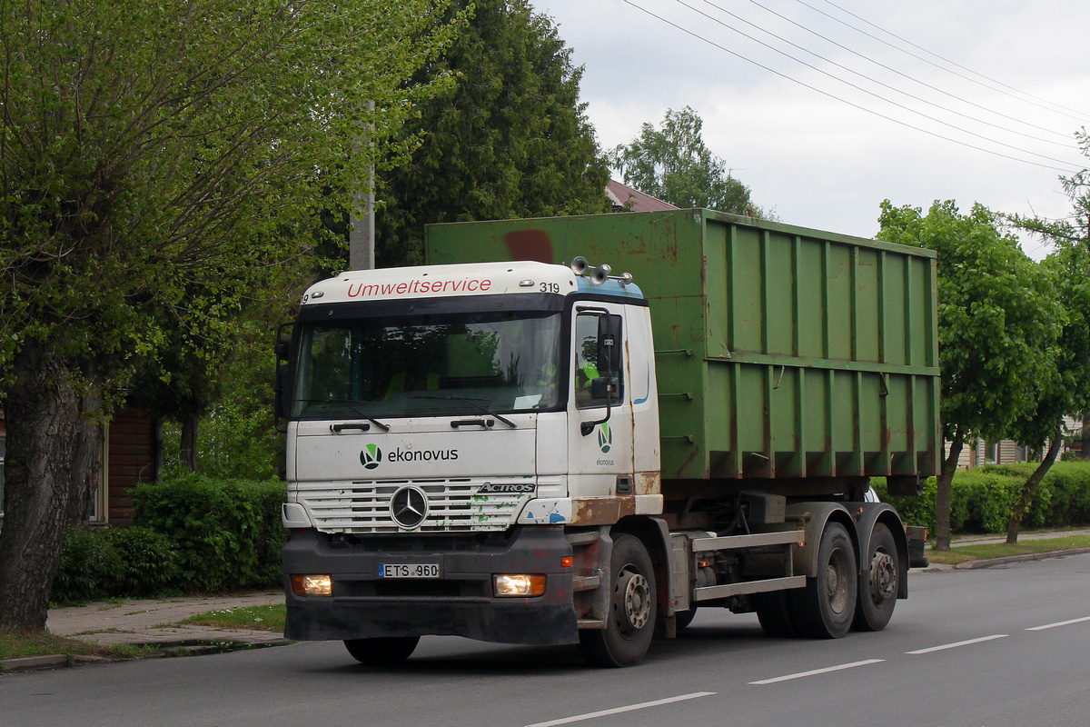 Литва, № ETS 960 — Mercedes-Benz Actros ('1997) 2535