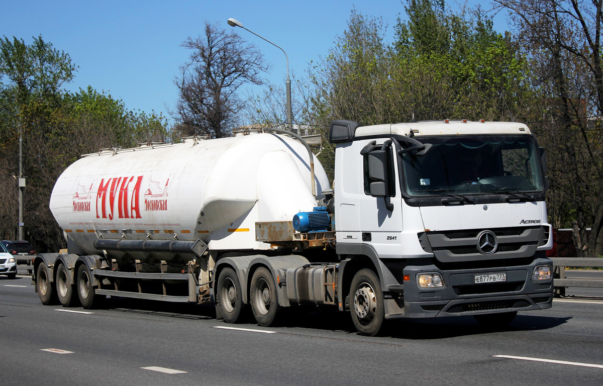 Москва, № Е 877 РВ 777 — Mercedes-Benz Actros '09 2641 [Z9M]