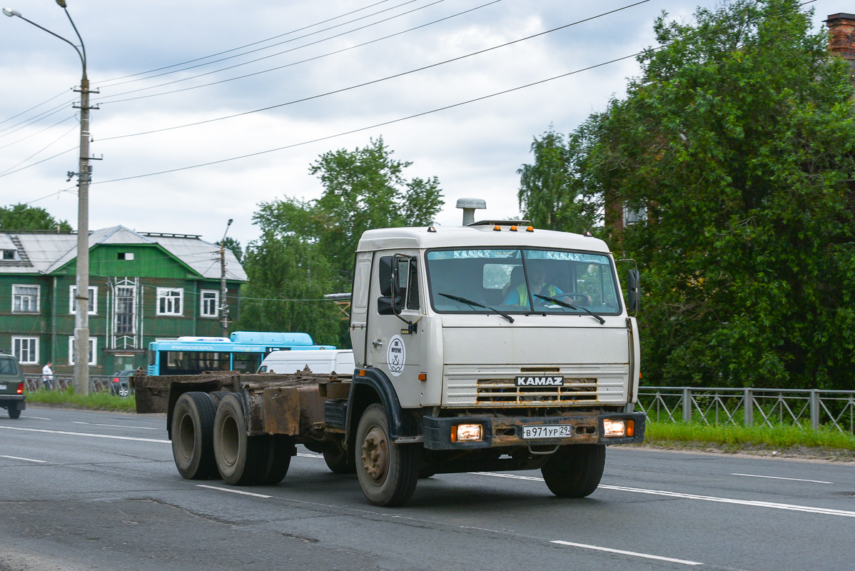 Архангельская область, № В 971 УР 29 — КамАЗ-53215 [532150]