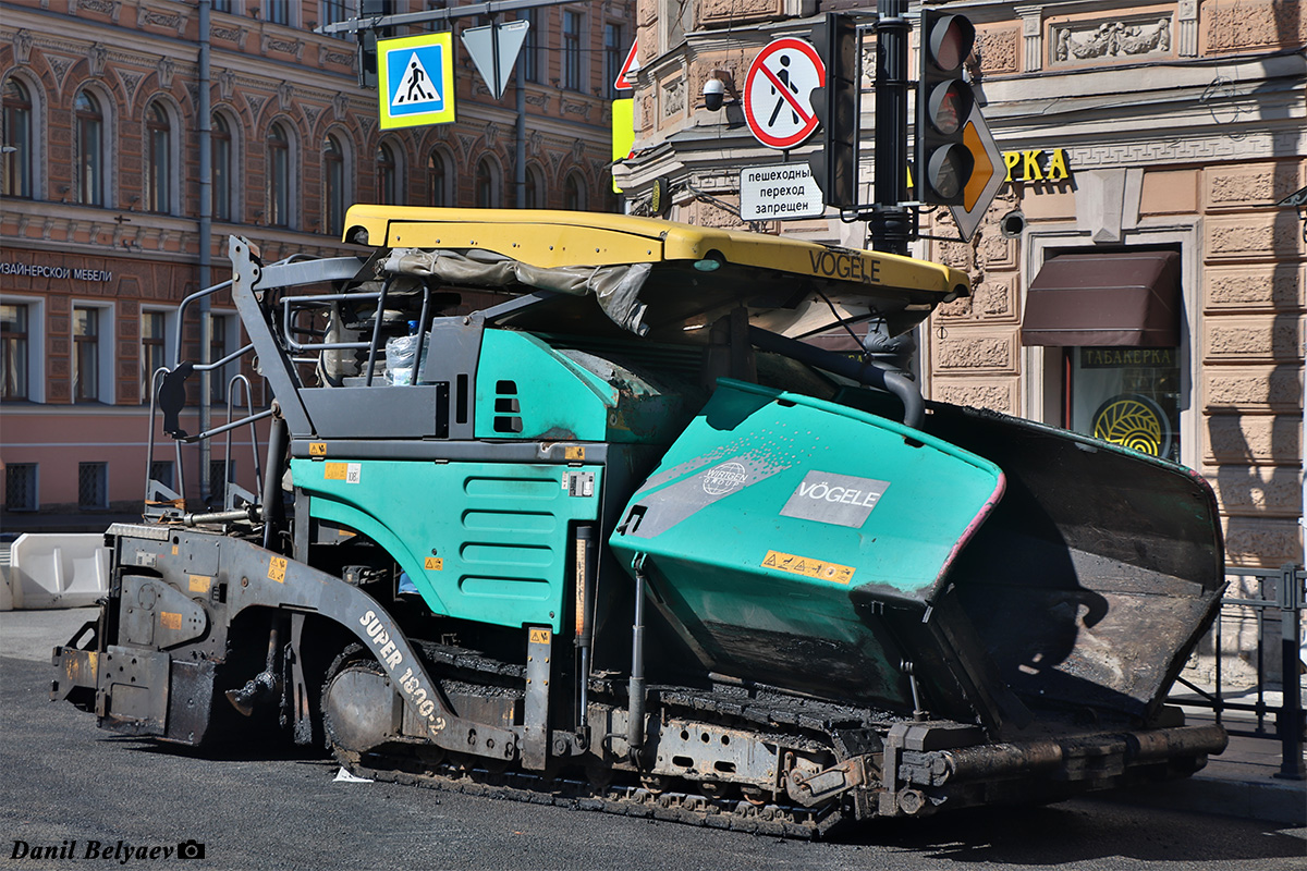 Санкт-Петербург, № 9859 РК 78 — Vogele Super 1800-2