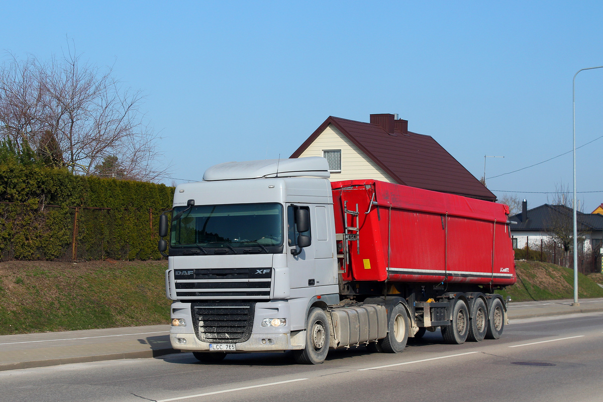 Литва, № LCC 765 — DAF XF105 FT