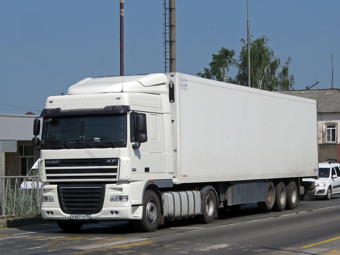 Чечня, № Е 667 ТХ 95 — DAF XF105 FT