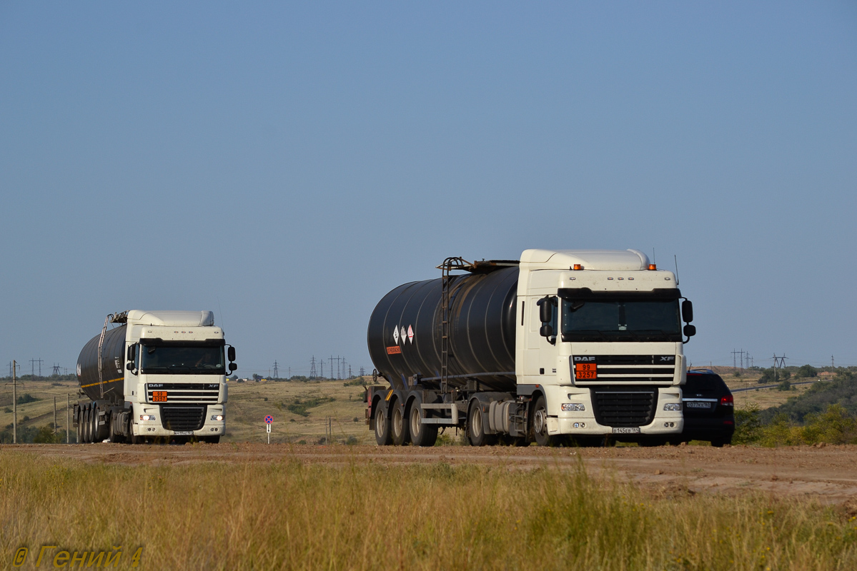 Саратовская область, № В 145 ЕВ 164 — DAF XF105 FT