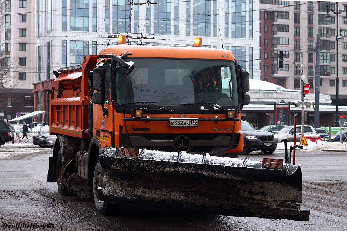 Санкт-Петербург, № В 332 ВК 178 — Mercedes-Benz Actros ('2009) 2041