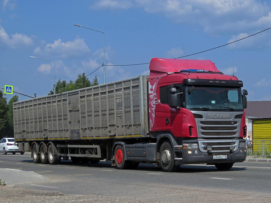 Татарстан, № О 340 МО 116 — Scania ('2009) G380