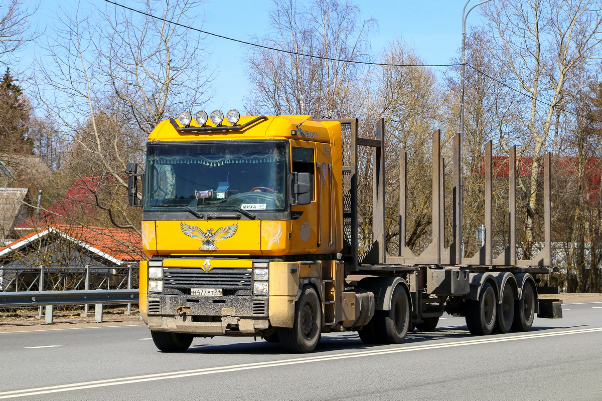 Калининградская область, № Н 477 РТ 39 — Renault Magnum Integral ('1997)