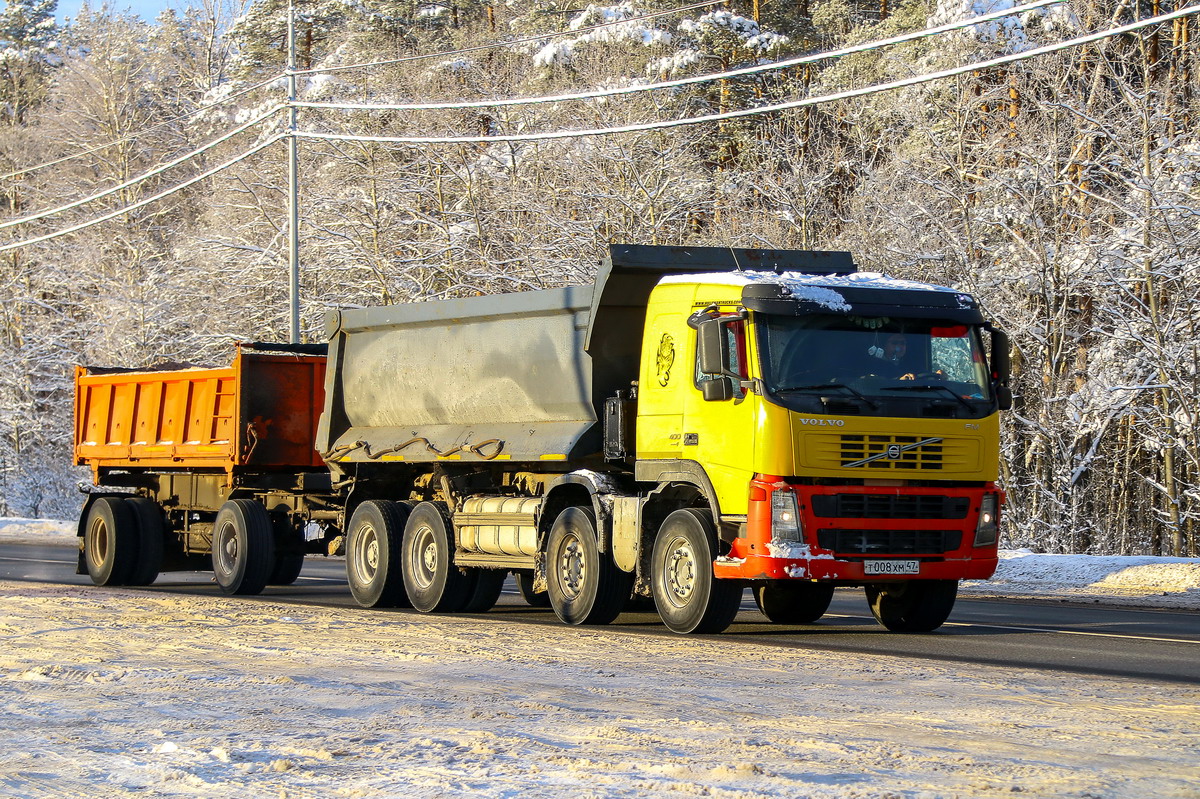 Ленинградская область, № Т 008 ХМ 47 — Volvo ('2002) FM12.400