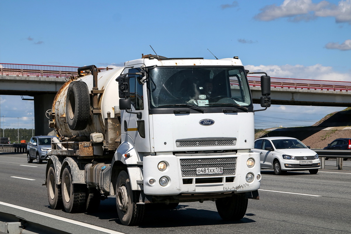 Санкт-Петербург, № О 481 ХХ 178 — Ford Cargo ('2007) 3536