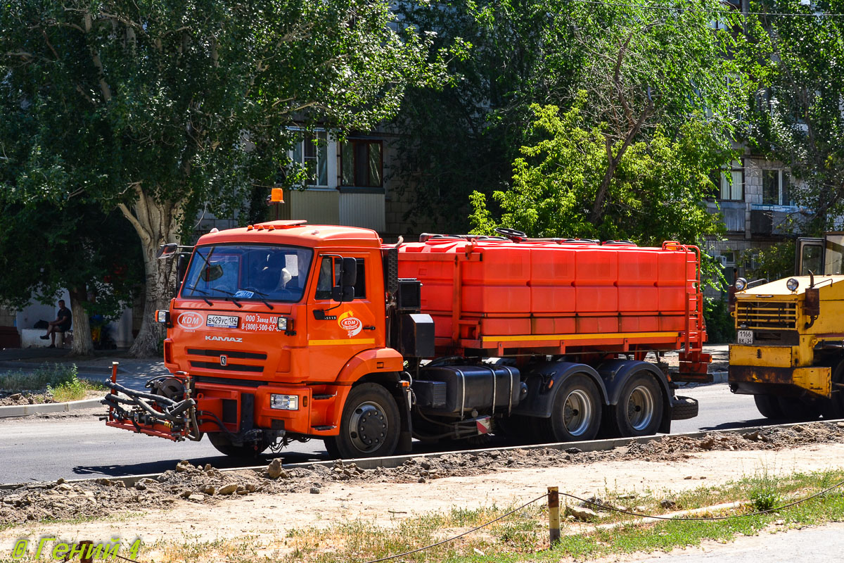 Волгоградская область, № В 429 УС 134 — КамАЗ-65115-42