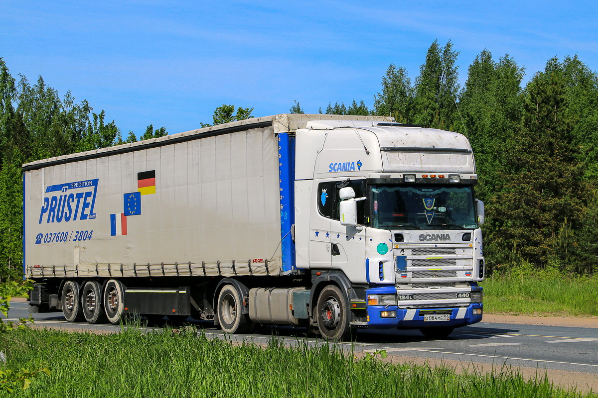 Мурманская область, № А 084 МЕ 51 — Scania ('1996) R124L