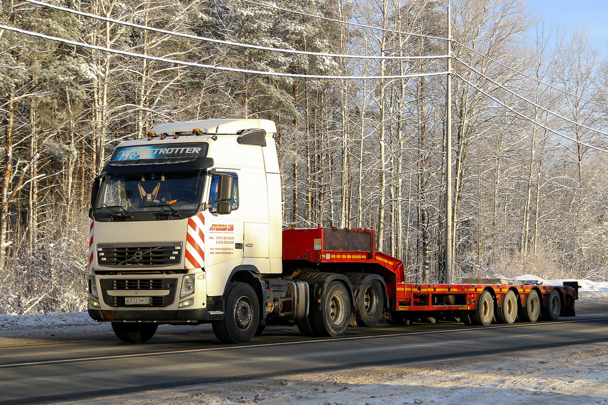 Ленинградская область, № В 312 ТМ 47 — Volvo ('2008) FH.400 [X9P]