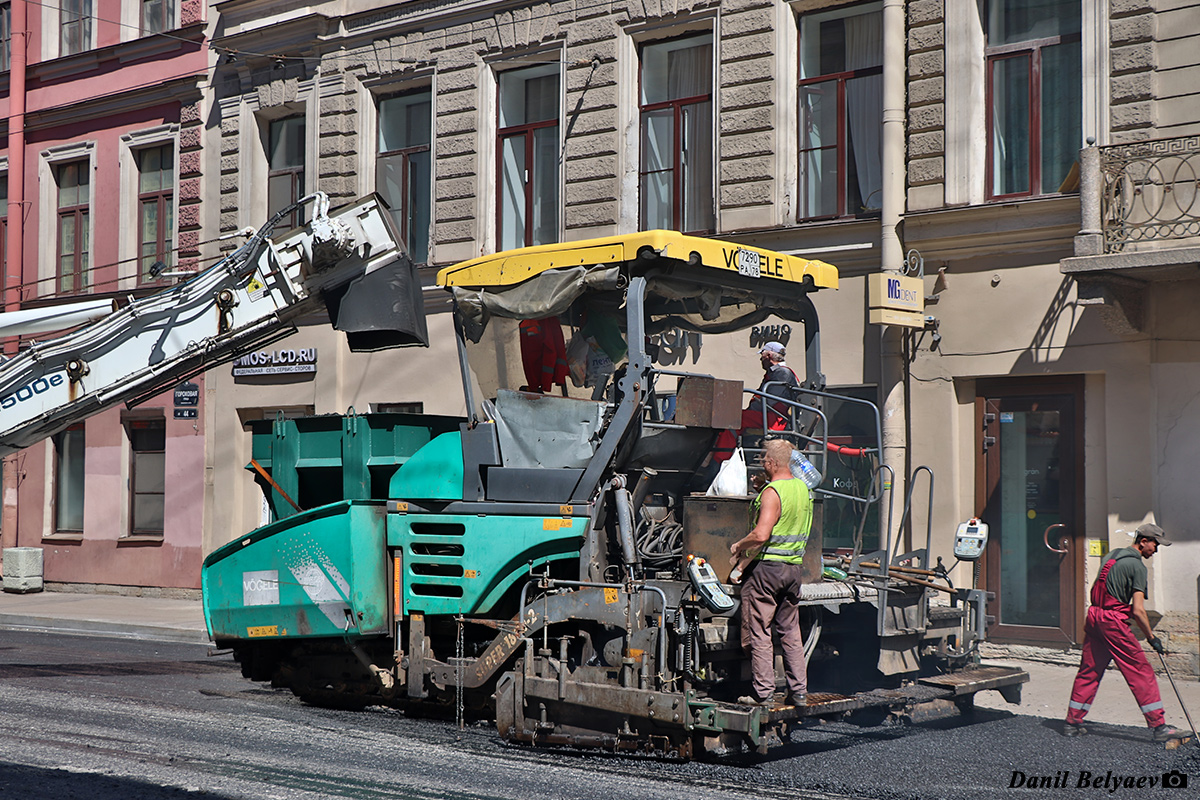 Санкт-Петербург, № 7290 РА 78 — Vogele Super 1800-2