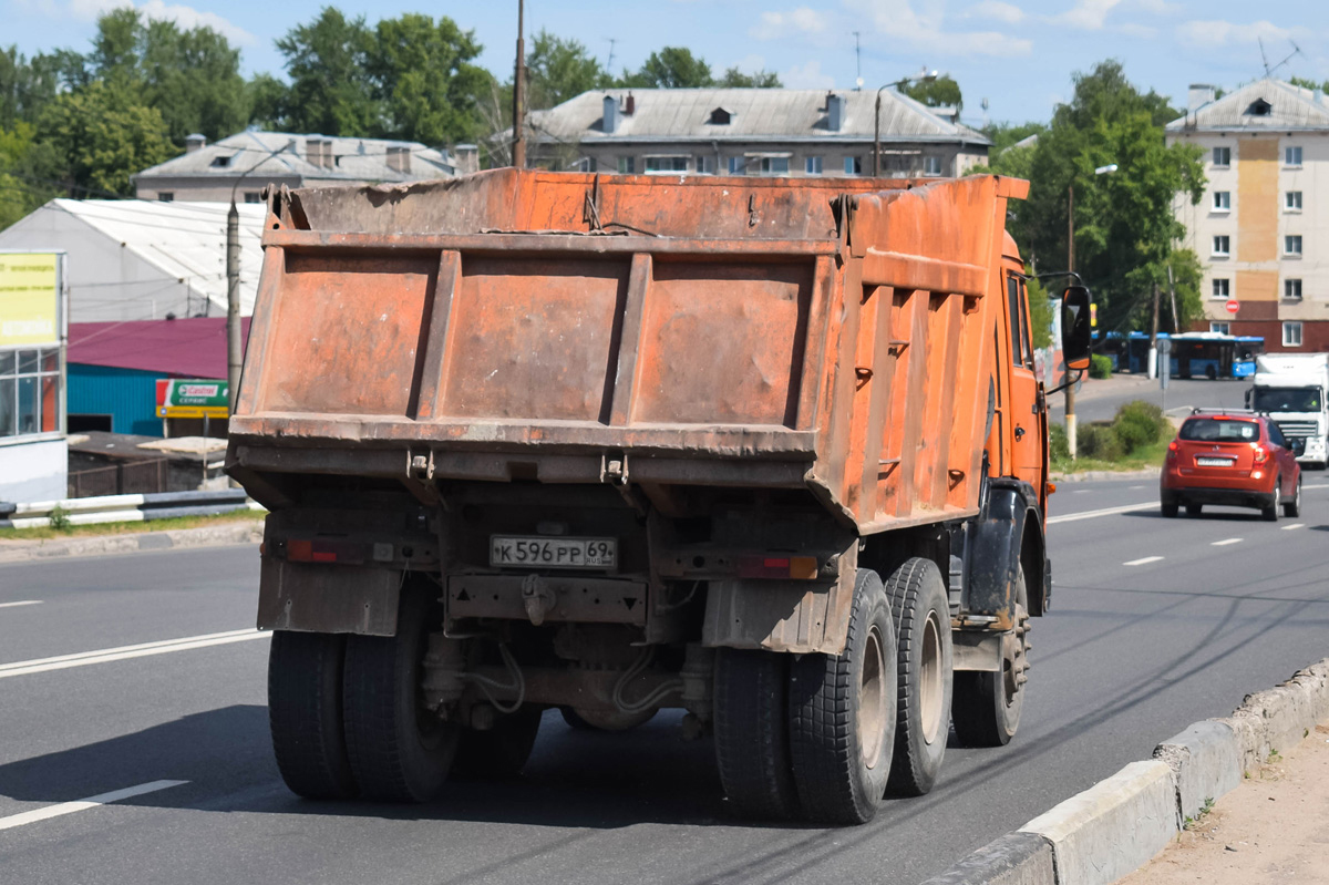 Тверская область, № К 596 РР 69 — КамАЗ-65115-13 [65115N]