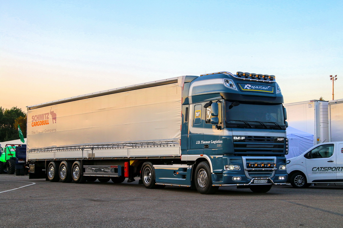 Рязанская область, № О 850 ТТ 62 — DAF XF105 FT; Московская область — Фестиваль TruckDay 2024 — июнь