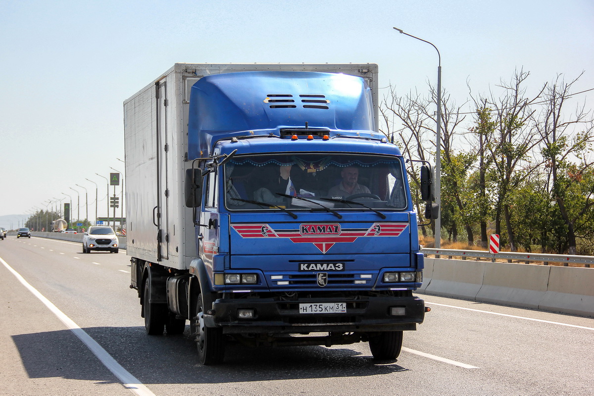 Белгородская область, № Н 135 КМ 31 — КамАЗ-4308 (общая модель)