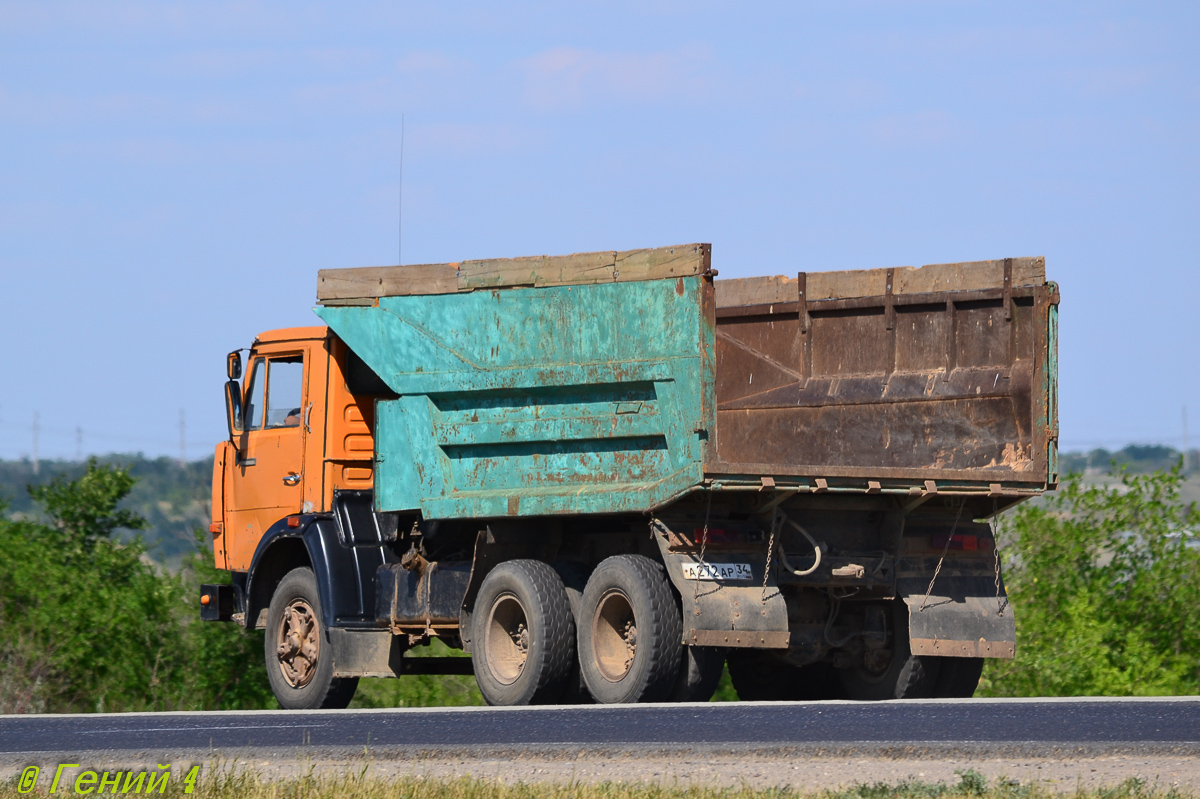 Волгоградская область, № А 272 АР 34 — КамАЗ-5511