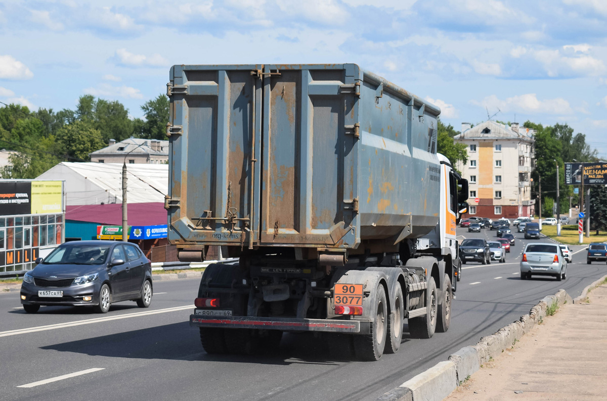 Тверская область, № С 890 СТ 69 — Mercedes-Benz Actros ('2009) 4141