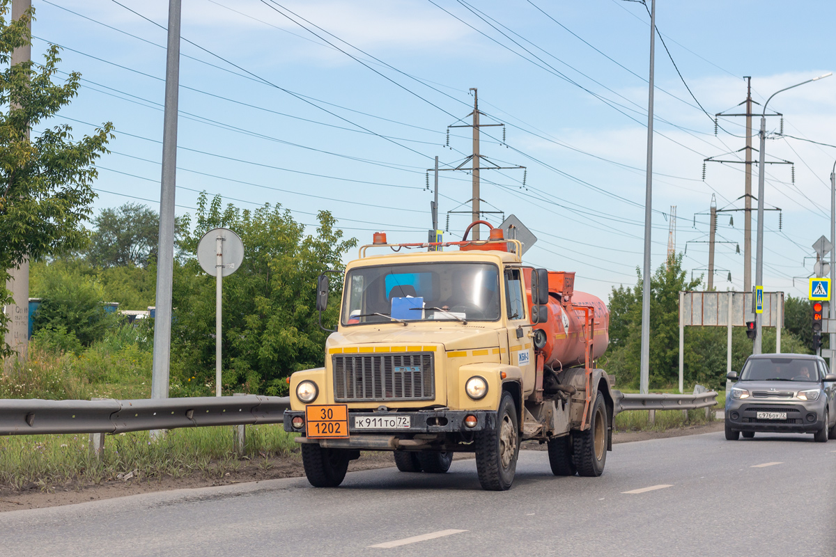 Тюменская область, № К 911 ТО 72 — ГАЗ-3307