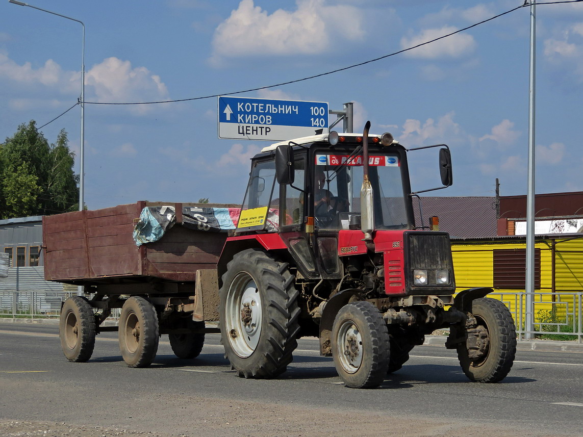 Кировская область, № (43) Б/Н СТ 0107 — Беларус-892; Кировская область — Спецтехника с нечитаемыми (неизвестными) номерами