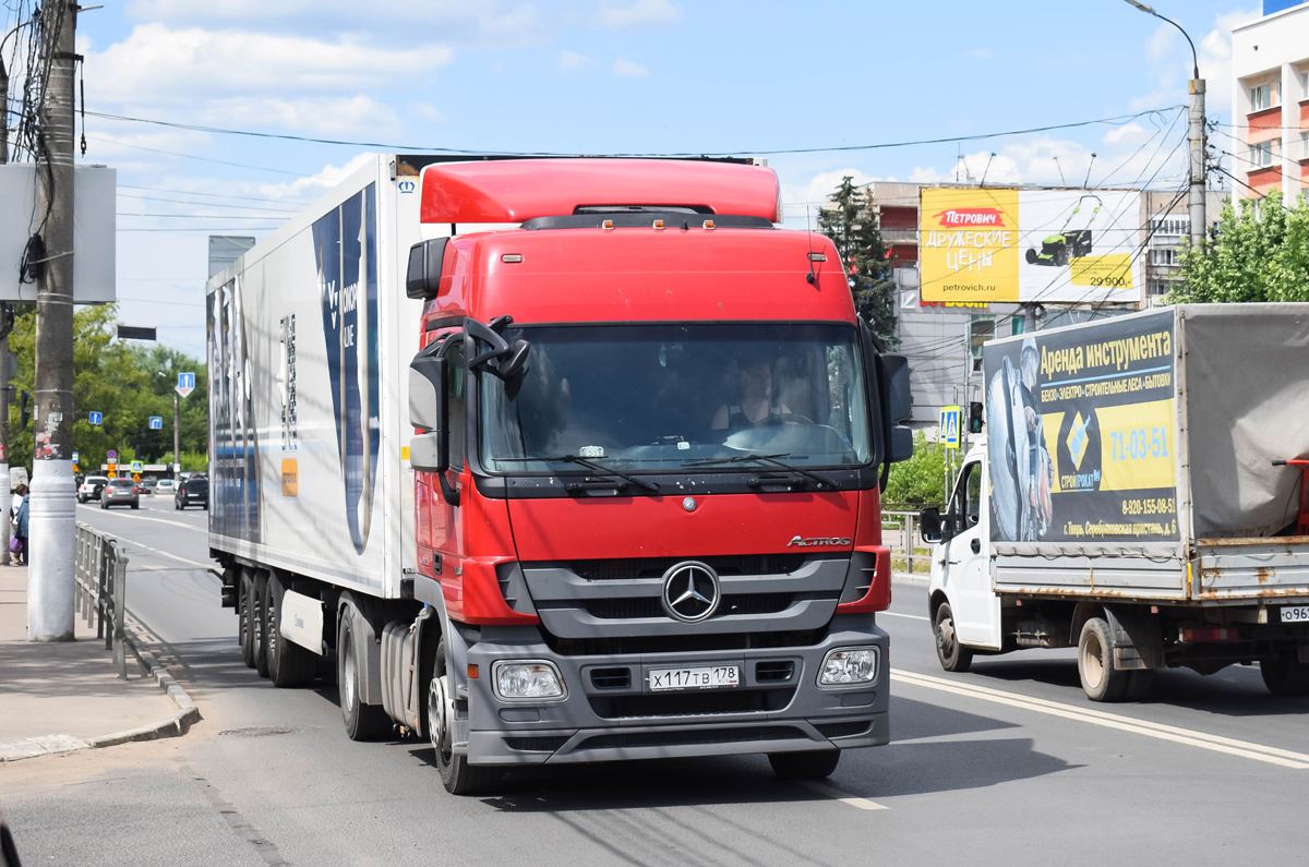 Санкт-Петербург, № Х 117 ТВ 178 — Mercedes-Benz Actros '09 1841 [Z9M]