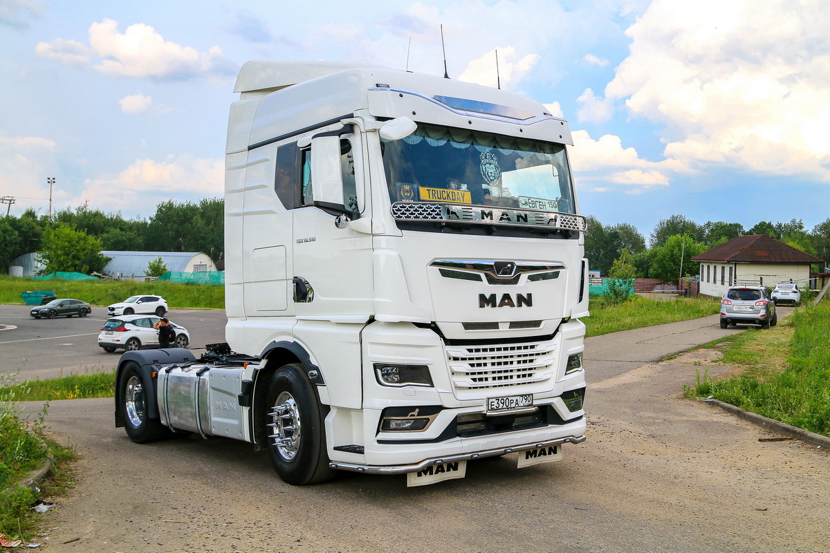 Московская область, № Е 390 РА 790 — MAN TGX ('2020) 18.510; Московская область — Фестиваль TruckDay 2024 — июнь