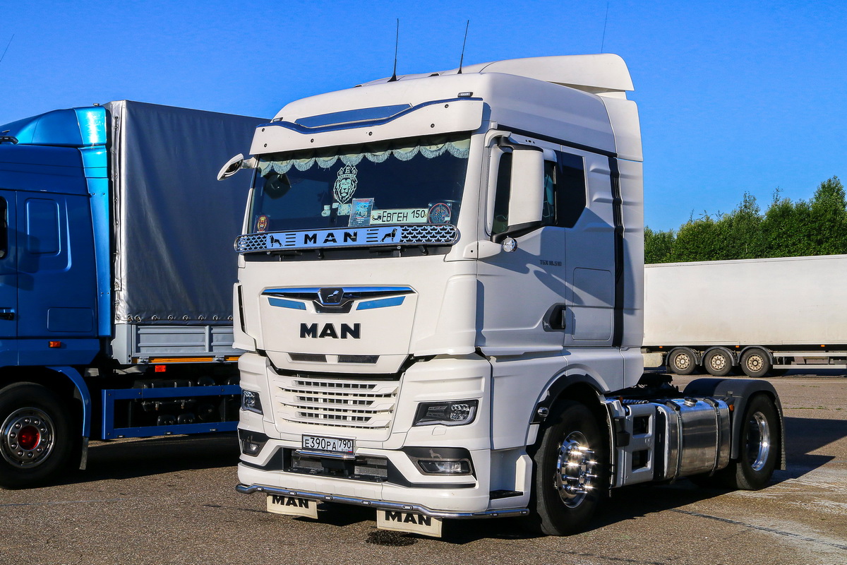 Московская область, № Е 390 РА 790 — MAN TGX ('2020) 18.510; Московская область — Фестиваль TruckDay 2024 — июнь