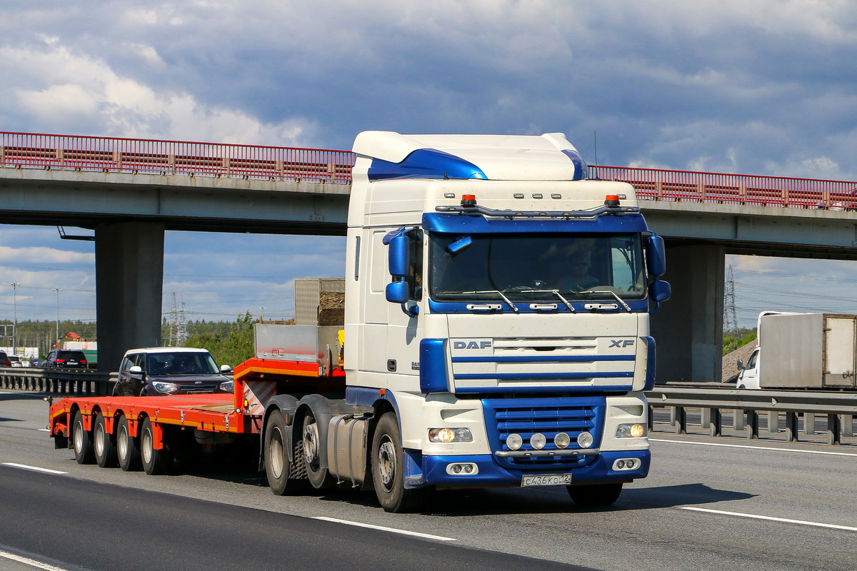 Марий Эл, № С 436 КС 12 — DAF XF105 FTG