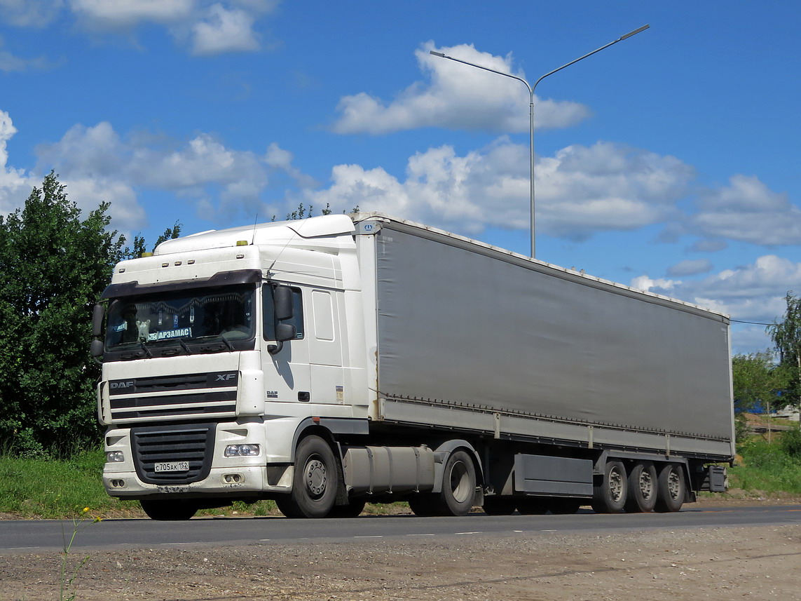 Нижегородская область, № С 705 АК 152 — DAF XF105 FT