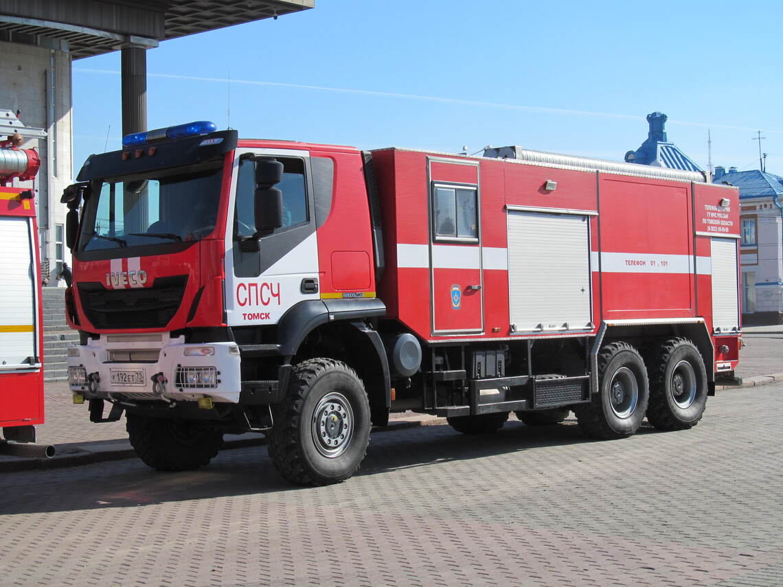 Томская область, № К 192 ЕТ 70 — IVECO-AMT Trakker ('2013)