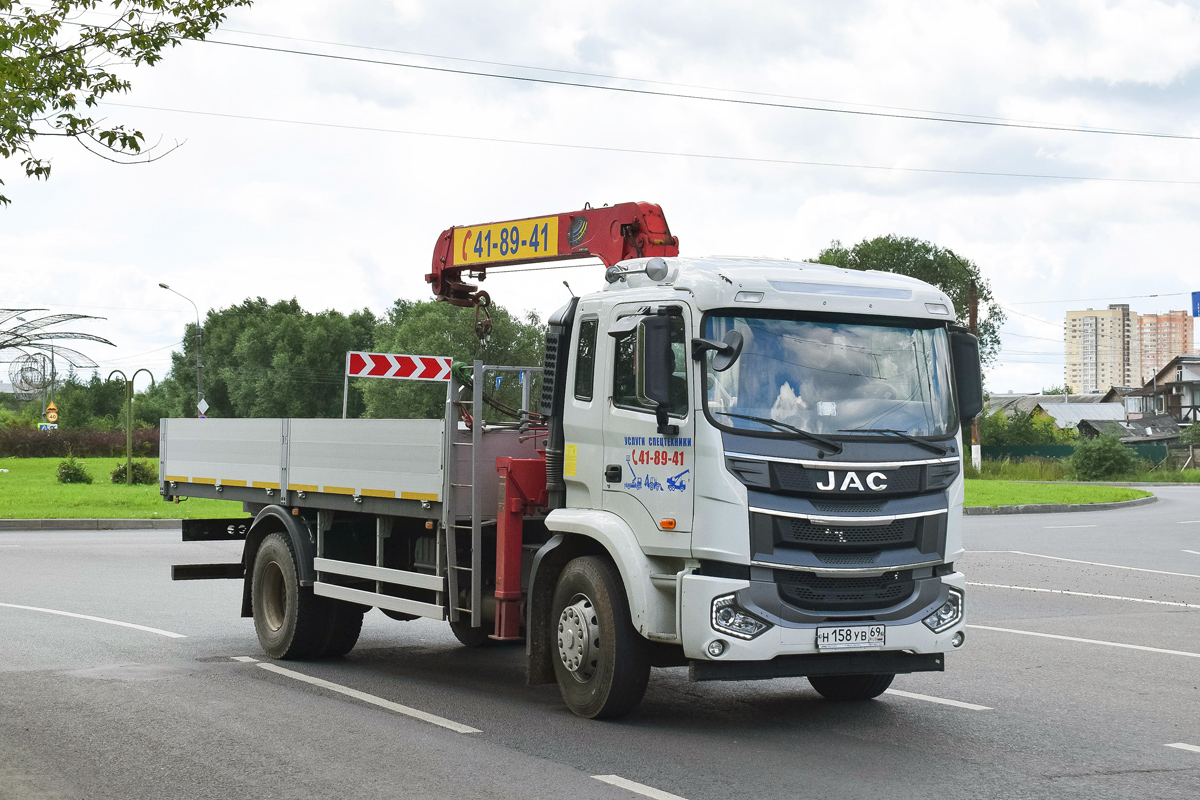 Тверская область, № Н 158 УВ 69 — JAC (общая модель)