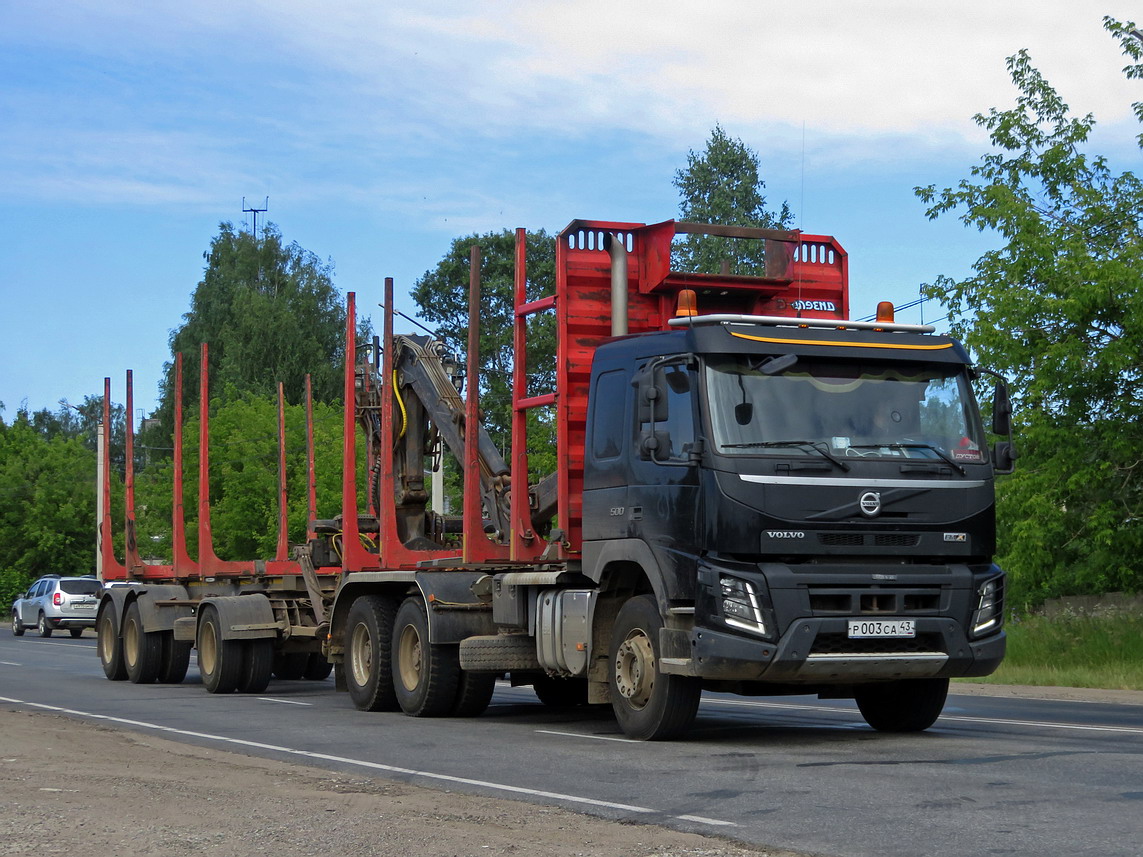 Кировская область, № Р 003 СА 43 — Volvo ('2013) FMX.500 [X9P]