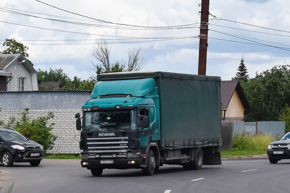 Тверская область, № С 202 РА 69 — Scania ('1996) P94D