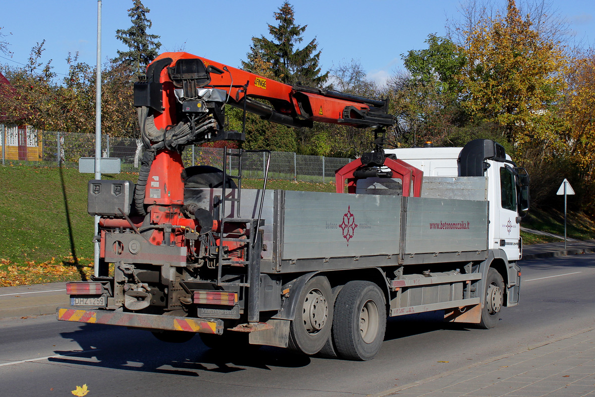 Литва, № DHZ 259 — Mercedes-Benz Actros ('2003) 2541