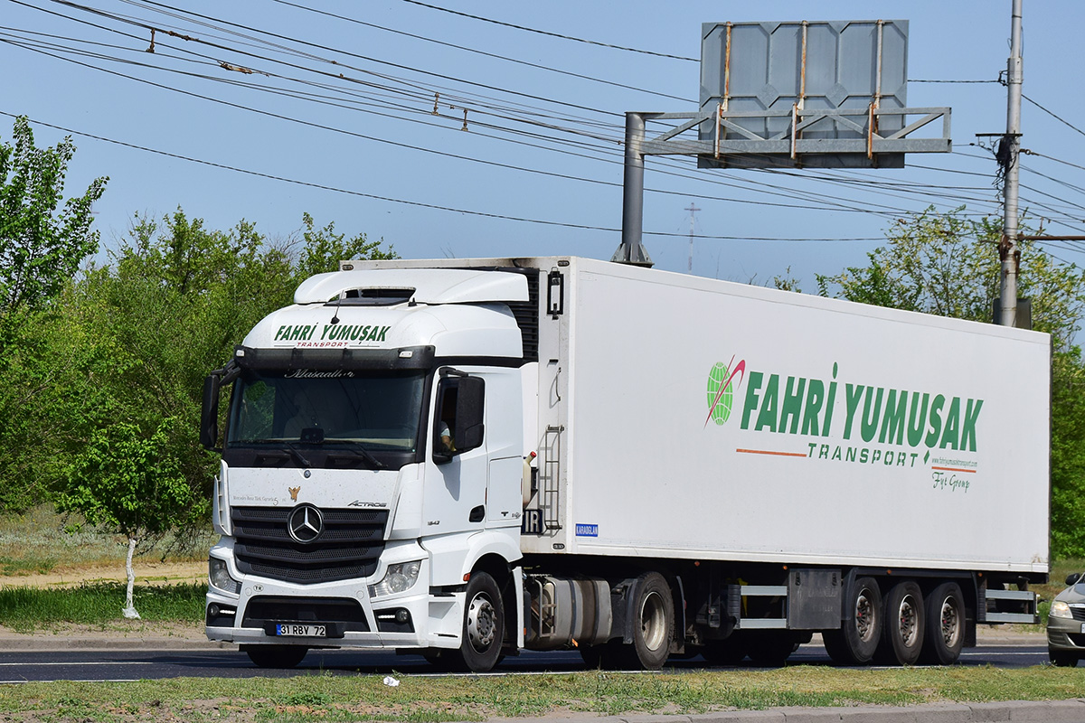 Турция, № 31 RBV 72 — Mercedes-Benz Actros ('2018) 1842