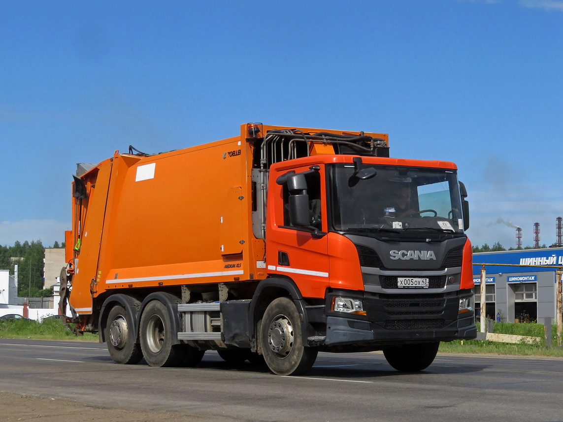 Кировская область, № Х 005 ОХ 43 — Scania ('2011) P320