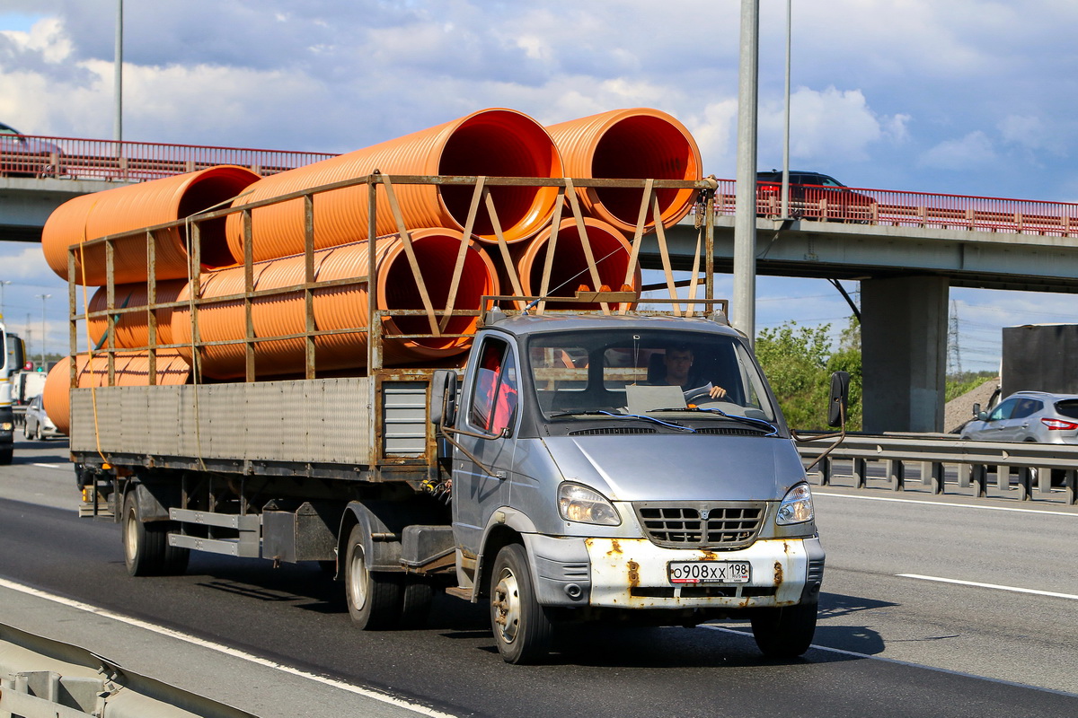 Санкт-Петербург, № О 908 ХХ 198 — ГАЗ-33104 "Валдай"