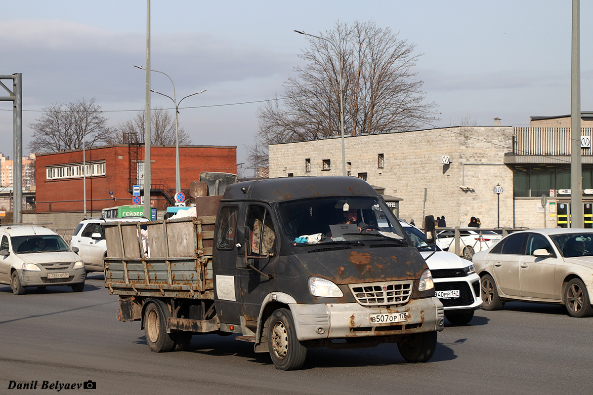 Санкт-Петербург, № В 507 ОР 178 — ГАЗ-331063 "Валдай"