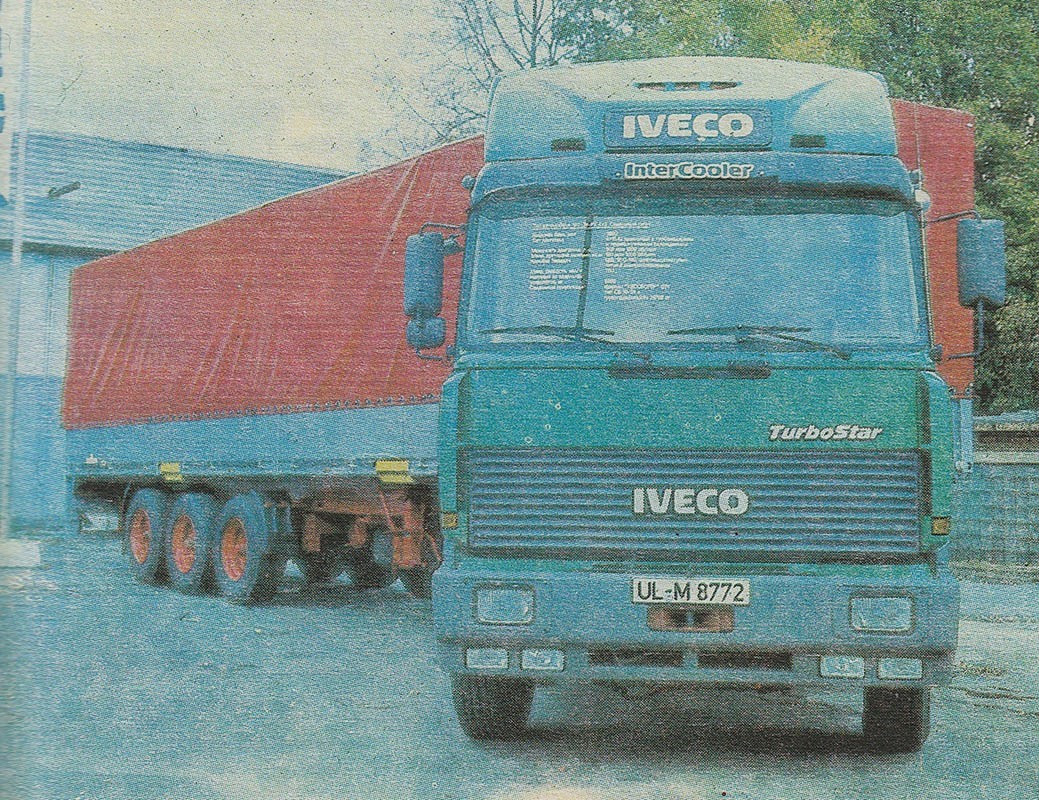 Германия, № UL-M 8772 — IVECO TurboStar; Москва — Исторические фотографии (Автомобили); Москва — Выставки, автосалоны