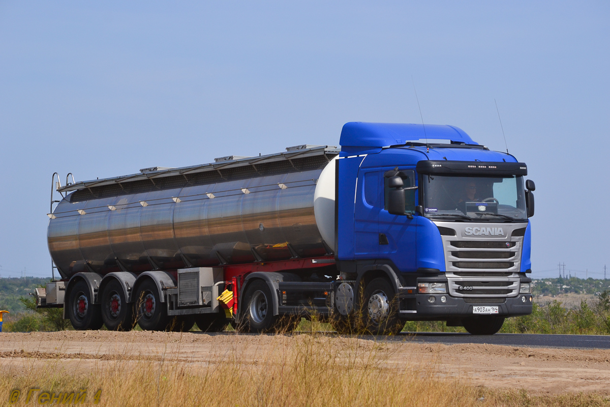 Саратовская область, № А 903 АН 164 — Scania ('2013) G400