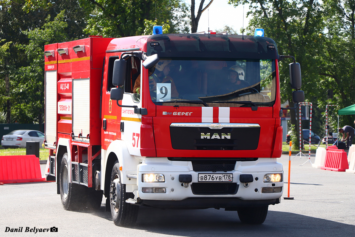 Санкт-Петербург, № В 876 УВ 178 — MAN TGM (общая модель)