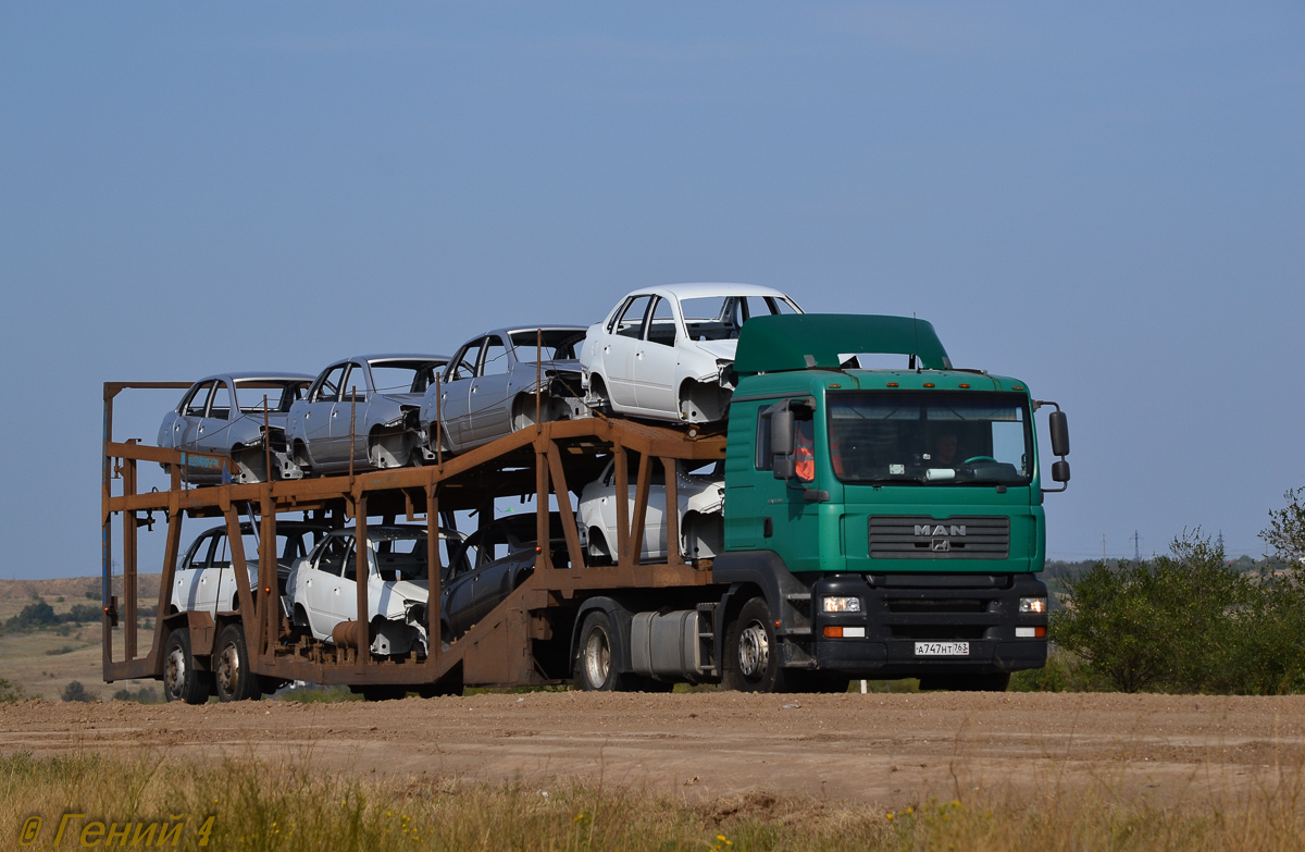 Самарская область, № А 747 НТ 763 — MAN TGA 18.360