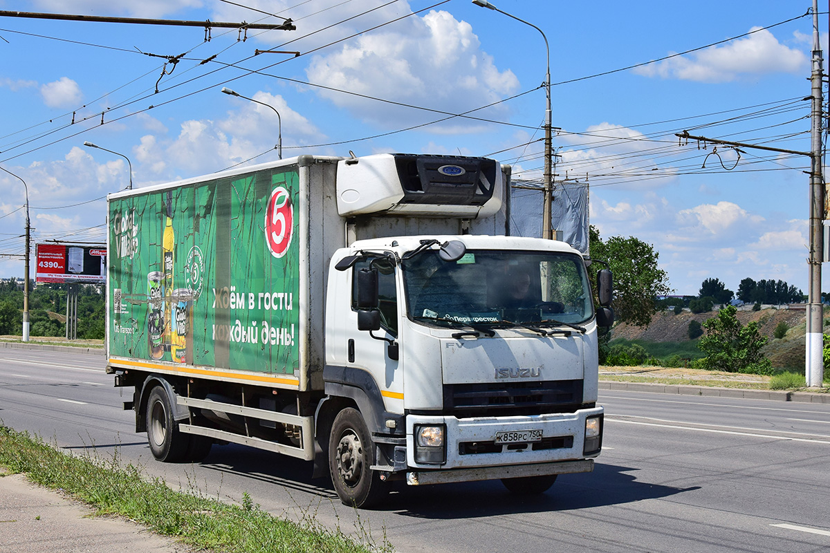 Волгоградская область, № К 858 РС 750 — Isuzu Forward 18.0 [Z7X]