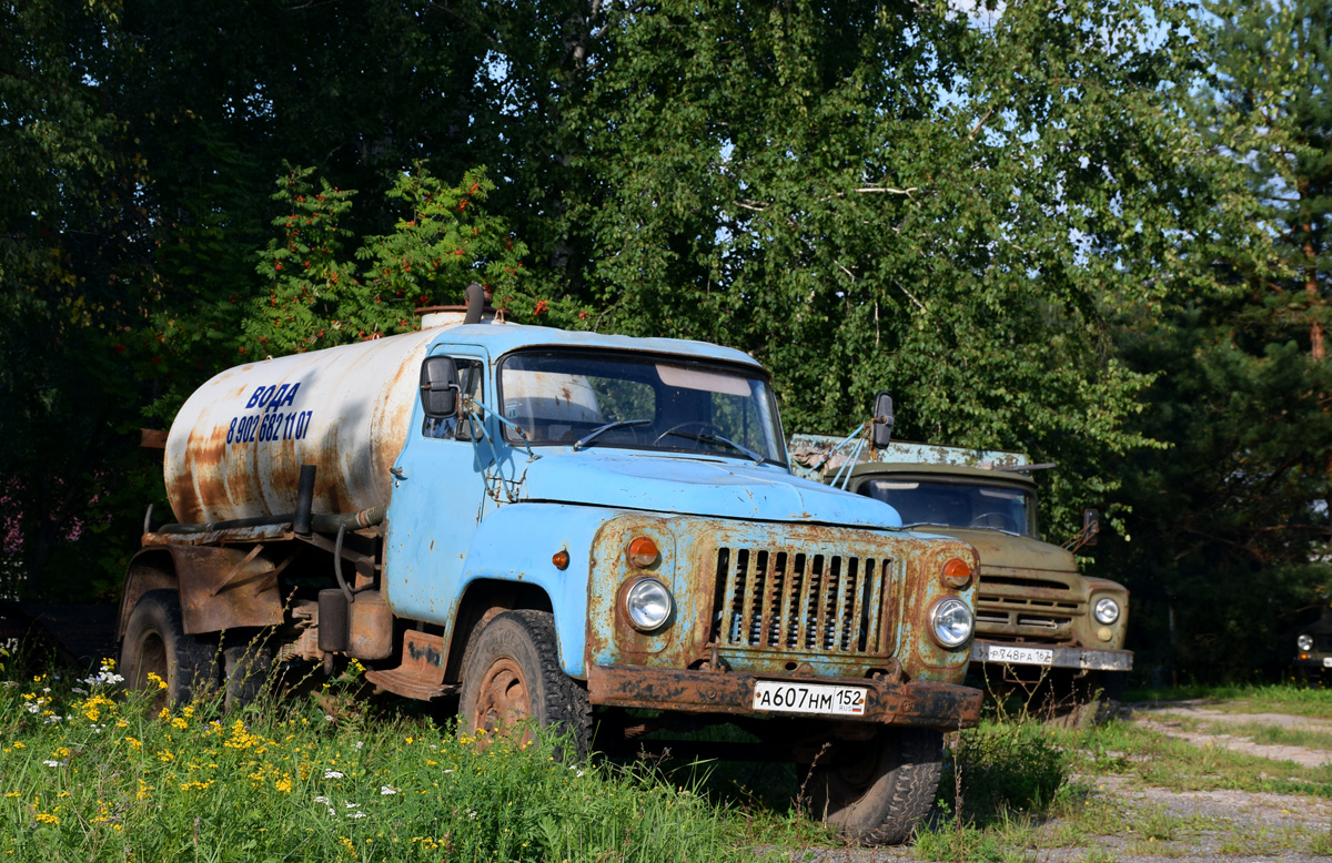 Нижегородская область, № А 607 НМ 152 — ГАЗ-53-19