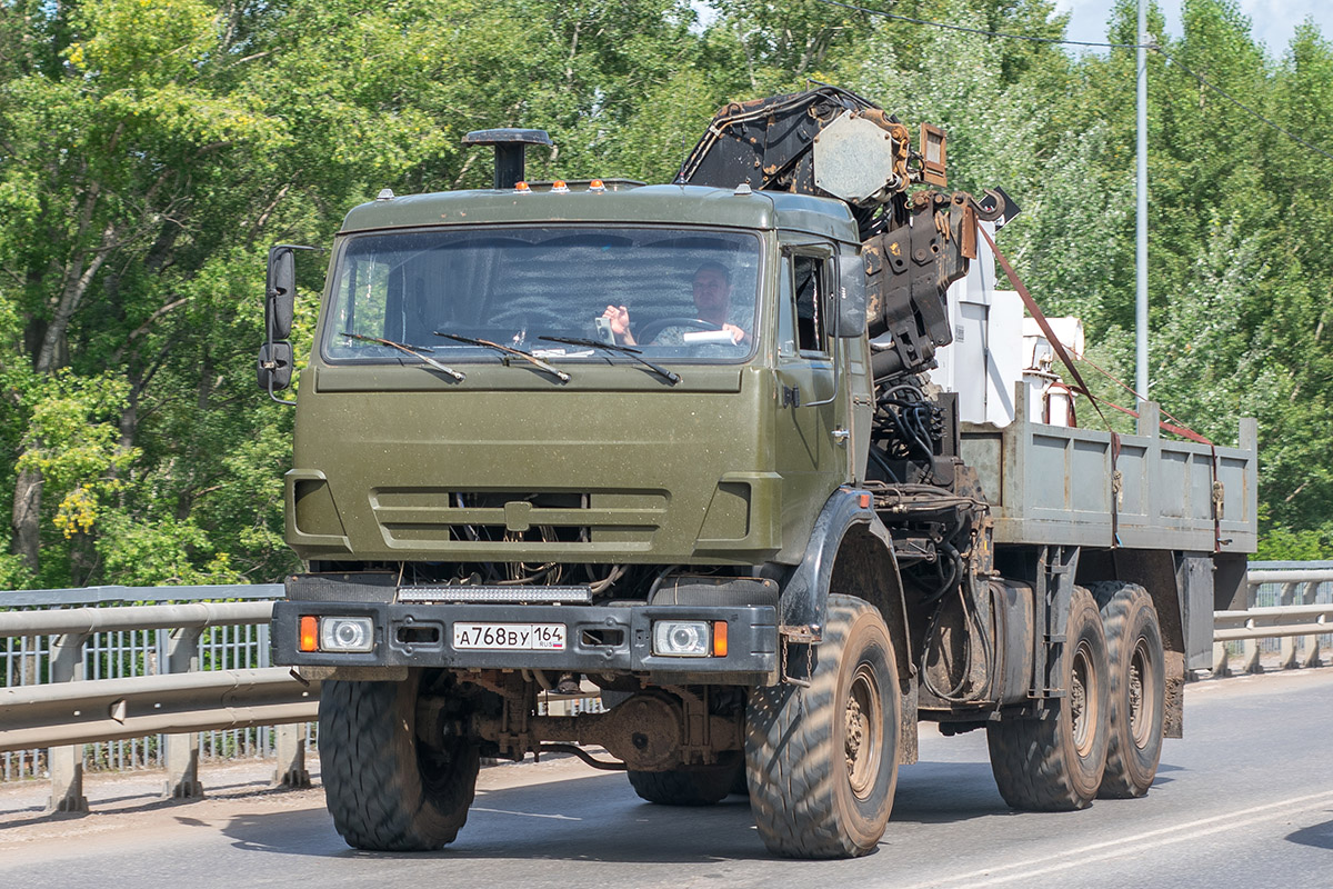 Саратовская область, № А 768 ВУ 164 — КамАЗ-4310