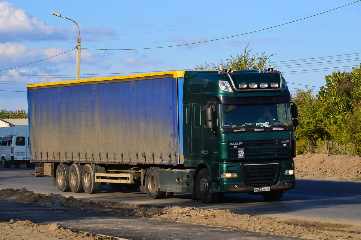 Калининградская область, № Р 655 РМ 39 — DAF XF105 FT