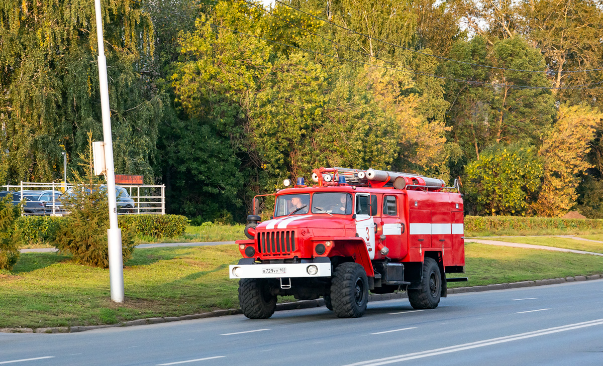 Башкортостан, № В 729 УУ 102 — Урал-43206-41