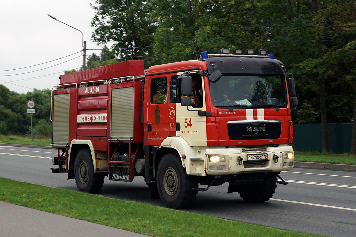 Санкт-Петербург, № В 321 ОС 178 — MAN TGM 18.340