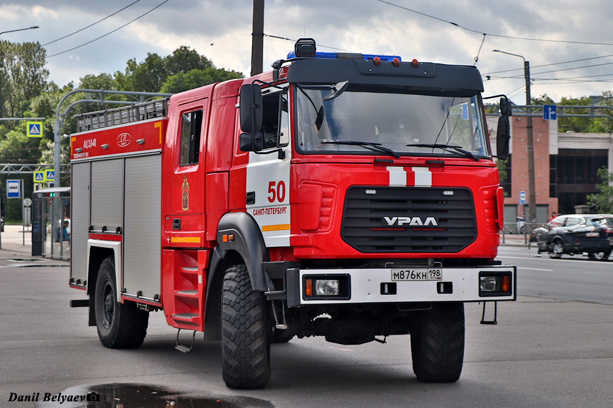 Санкт-Петербург, № М 876 КН 198 — Урал-43206-79