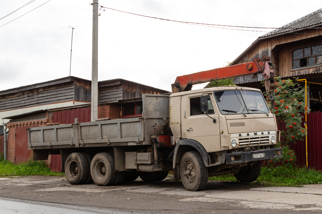 Томская область, № К 501 ОВ 70 — КамАЗ-53212